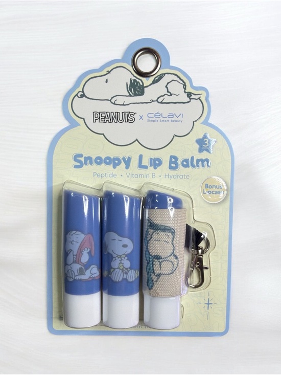 Peanuts Other - Peanuts x Célavi Snoopy Lip Balm Set